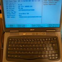 portatile vintage Acer Travelmate 420