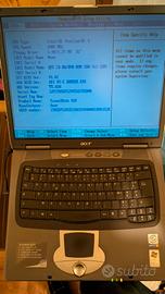 portatile vintage Acer Travelmate 420