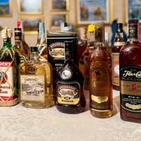 Lotto 16 bottiglie rum vintage 1960/1990