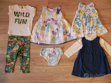 Vestiti bambina 6-9 mesi