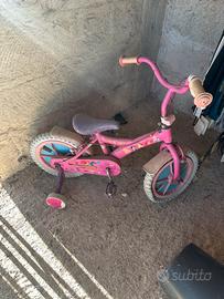 Bicicletta bici per bambina Disney originale