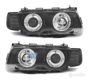 FARI BMW SERIE 7 E38 98-01 ANGEL EYES FONDO NERO