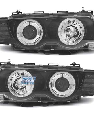 FARI BMW SERIE 7 E38 98-01 ANGEL EYES FONDO NERO