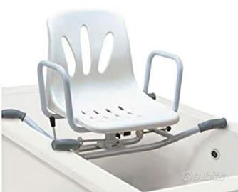 Sedia girevole per bagno anziani