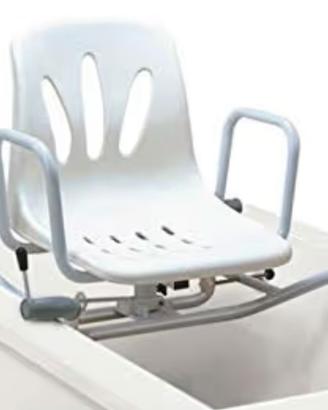 Sedia girevole per bagno anziani