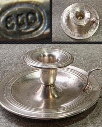 bugia candelabro argento,si spedizione 