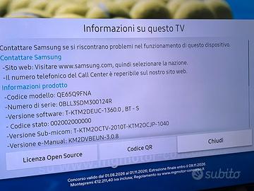 Tv 65 pollici