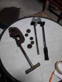 Taglia rame con lame di ricambio e piga rame