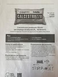 Calcestruzzo in sacchi