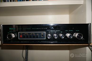 MC INTOSH  C 504 preampli