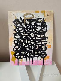 Quadro moderno Urban art , unico numerato