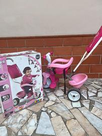 Smoby - triciclo be move confort 3 in 1