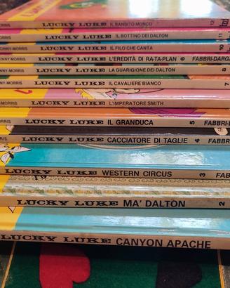 fumetti Lucky Luke edizione originale 1982/1985
