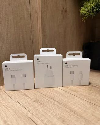 Caricabatterie iPhone Apple Type-C con cavo origin