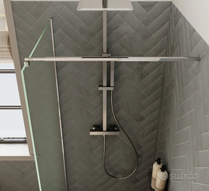 Doccia walk-in 100X200 cm 8 mm
