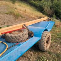 Rimorchio forestale trazionato