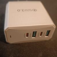 carica batterie USB e USB-C
