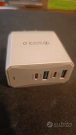 carica batterie USB e USB-C