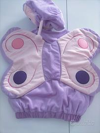 costume carnevale farfalla 12 mesi nuovo 