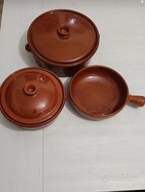 set pentole terracotta
