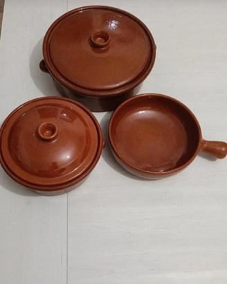 set pentole terracotta