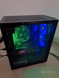 PC fisso gaming i5 11400, 16gb, RX6600XT
