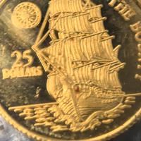 25 dollari oro 999 1/25 oncia