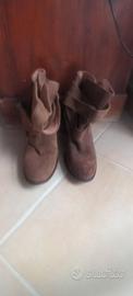 Stivaletto Zara Basic n. 36 marrone chiaro