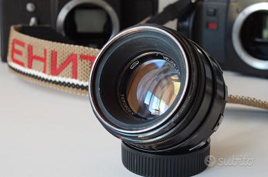 Helios Zebra 44-2 58mm f2 obiettivo ZENIT M42 URSS