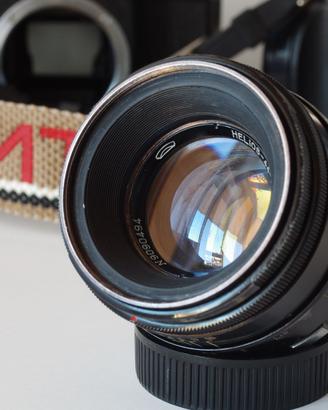 Helios Zebra 44-2 58mm f2 obiettivo ZENIT M42 URSS