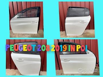 Porta Portiera Sportello peugeot 208 2019 in poi