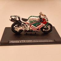Modellino Honda VTR1000 Castrol Colin Edwards 2000