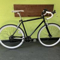 Bicicletta scatto fisso da uomo ruote 28