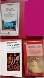 Libri vari poesie (1a edizione- vedi elenco)