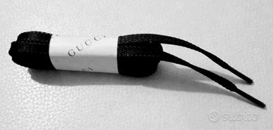 GUCCI Lacci di ricambio per scarpe di lusso cm 140