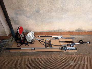 Tagliasiepi Motosega Decespugliatore a zaino