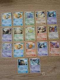 Lotto 17 carte Pokemon ex Smeraldo 