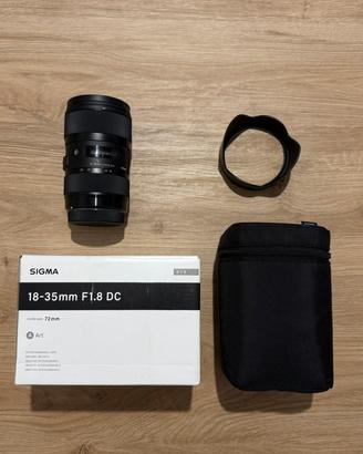 Sigma 18-35mm F1.8 DC (Condizioni perfette)