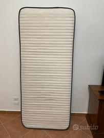 Materasso e rete a doghe