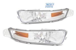 FRECCIE ANTERIORI FORD MUSTANG 04-09 CROMATE