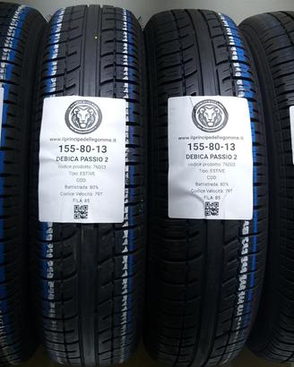 4 GOMME 155 80 13 DEBICA A76003