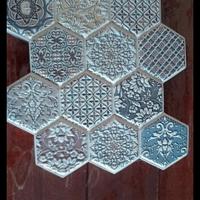 10 Mattonelle Adesive in Pvc