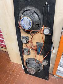 Pannello con altoparlanti auto