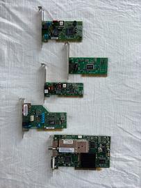 Lotto Schede PCI / AGP Vintage Retrogaming