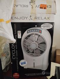 Raffrescatore evaporativo con funzione ionizzante 