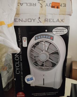 Raffrescatore evaporativo con funzione ionizzante 