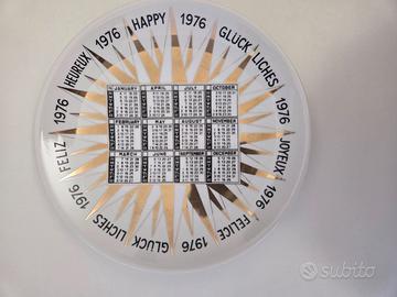 PIATTO CALENDARIO 1976 FORNASETTI