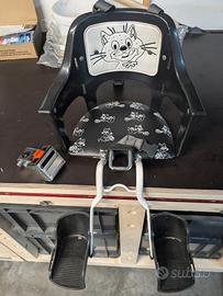 Seggiolino bimbi per bicicletta anteriore