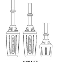 Manfrotto set ricambio manopole