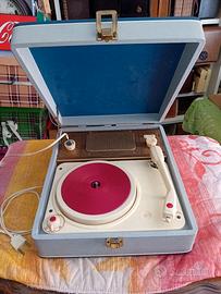 Giradischi Vintage Geloso G284-V Blu/Panna 